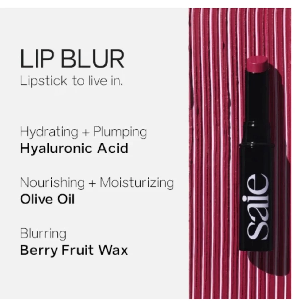 SAIE Lip Blur Matte Blurring Lipstick (Various)